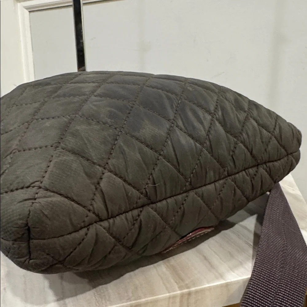 MZ Wallace Bag Metro Gray Quilted Crossbody - Picture 8 of 17